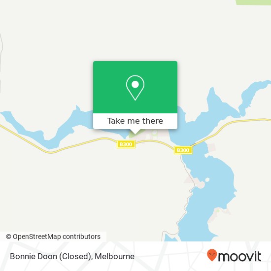 Mapa Bonnie Doon (Closed)