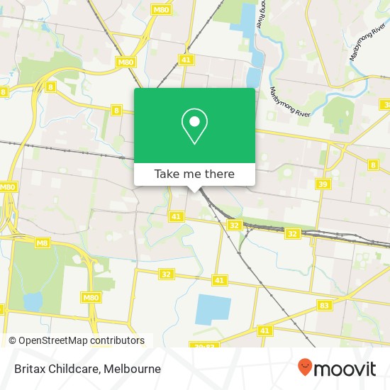 Britax Childcare map