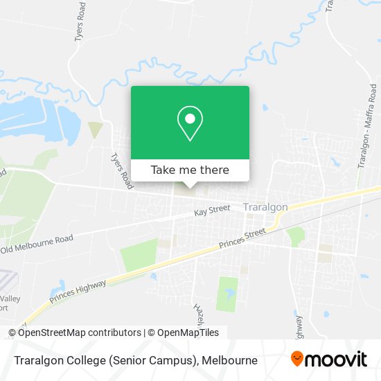 Traralgon College (Senior Campus) map
