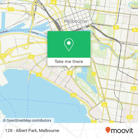Mapa 128 - Albert Park