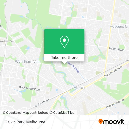 Galvin Park map