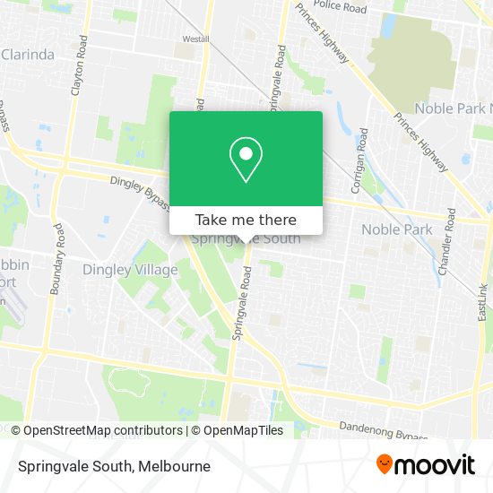 Springvale South map