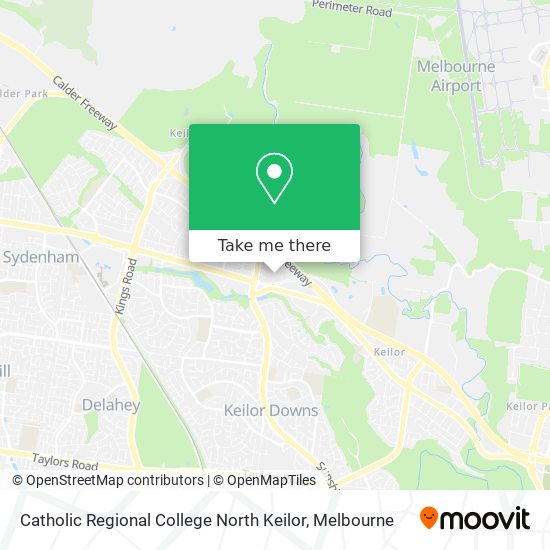 Catholic Regional College North Keilor map