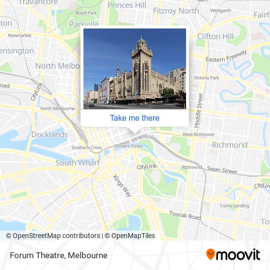 Forum Theatre map