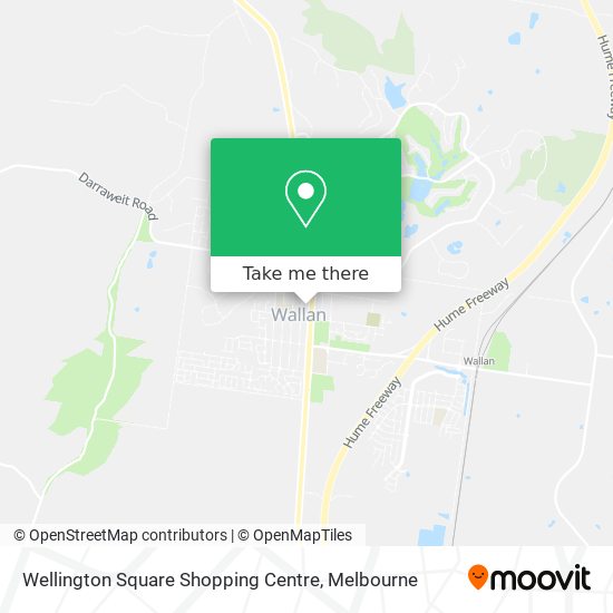 Wellington Square Shopping Centre map