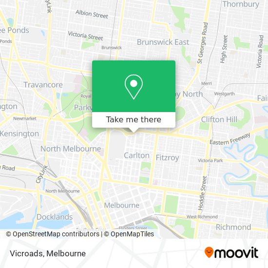 Vicroads map