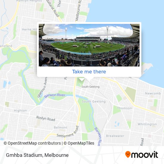 Gmhba Stadium map