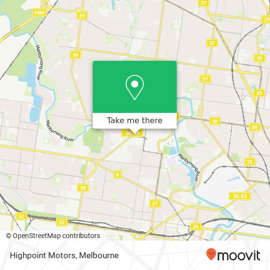 Highpoint Motors map