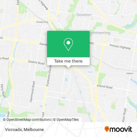 Vicroads map