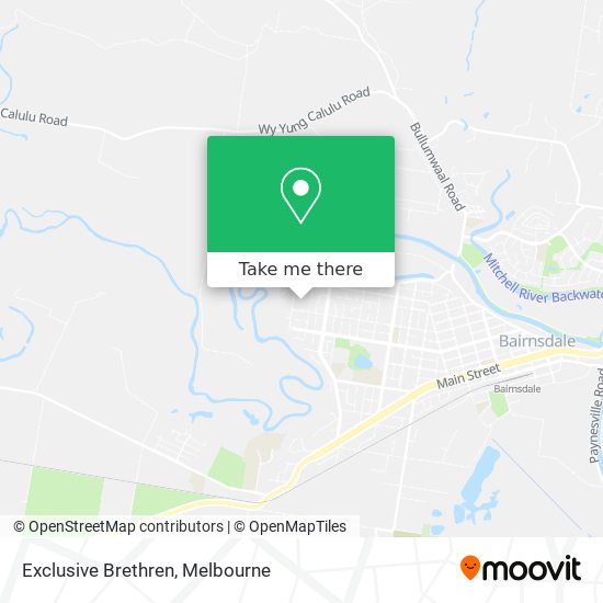 Exclusive Brethren map