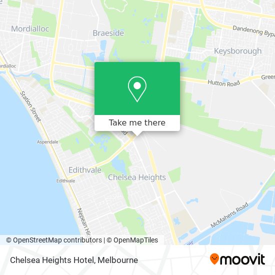 Chelsea Heights Hotel map