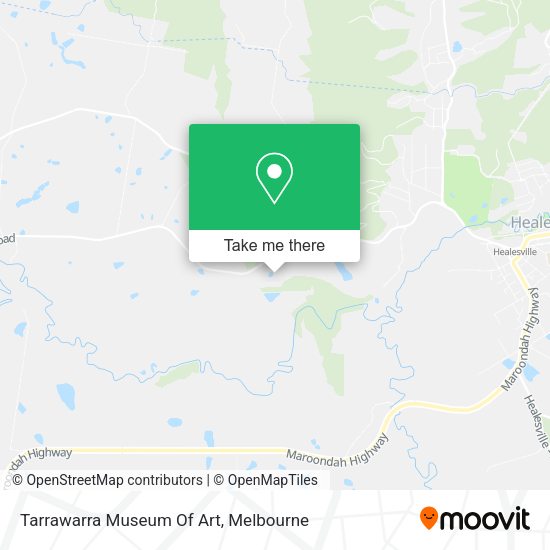 Tarrawarra Museum Of Art map