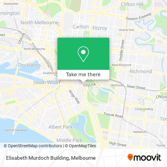 Elisabeth Murdoch Building map