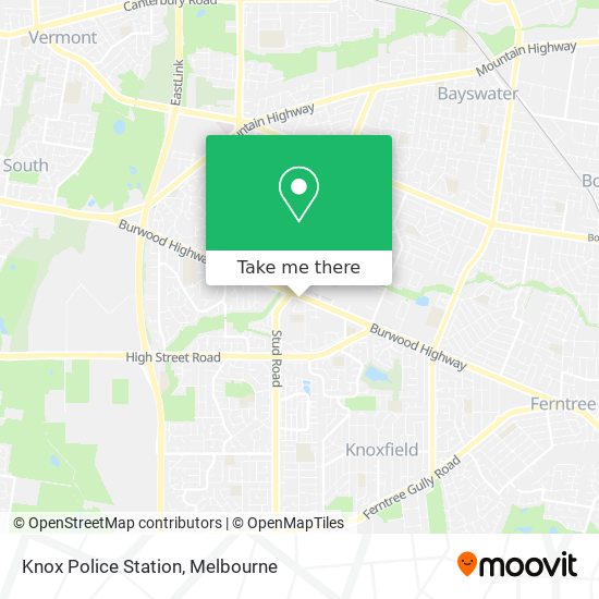 Knox Police Station map