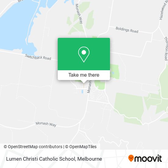 Lumen Christi Catholic School map