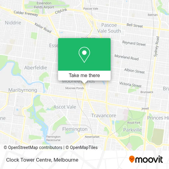 Mapa Clock Tower Centre