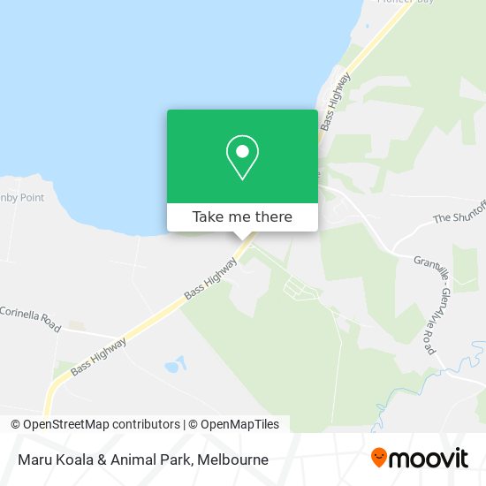 Maru Koala & Animal Park map
