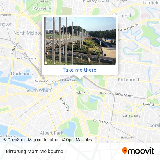 Alexandra Gardens Map  Melbourne, St kilda, River queen