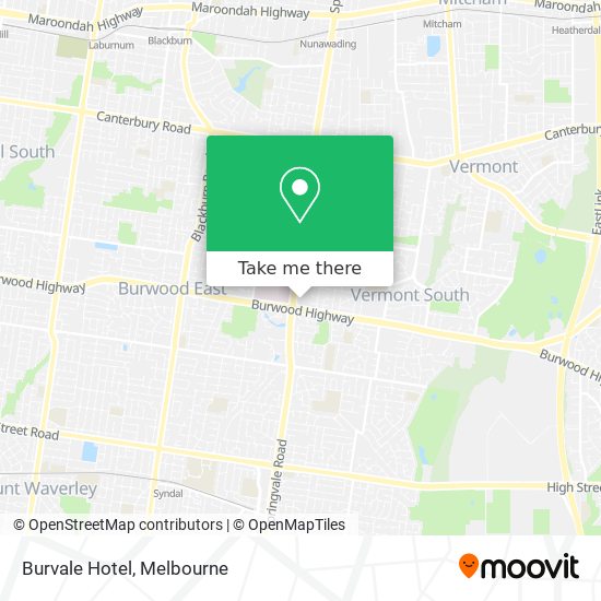 Burvale Hotel map