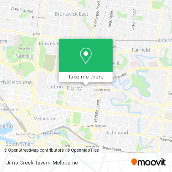 Jim's Greek Tavern map