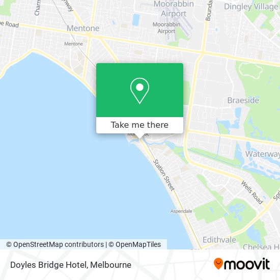 Mapa Doyles Bridge Hotel