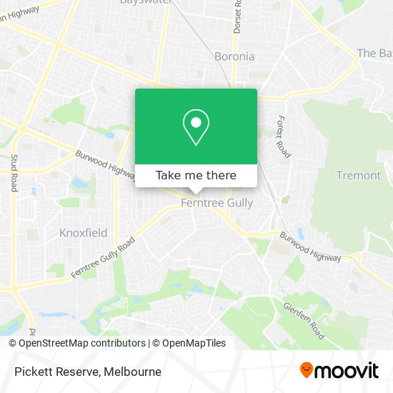 Mapa Pickett Reserve