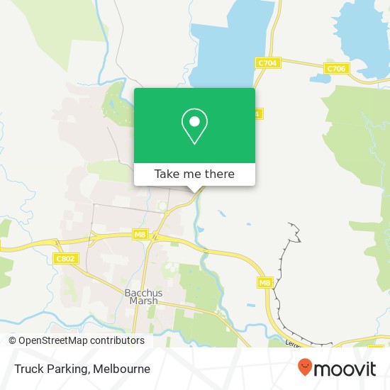 Truck Parking map