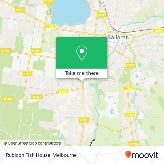 Rubicon Fish House map