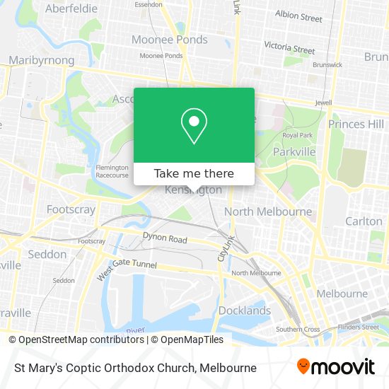 St Mary's Coptic Orthodox Church map