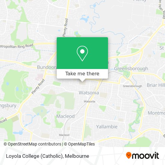 Loyola College (Catholic) map