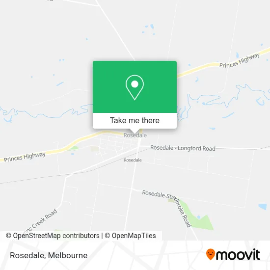 Rosedale map