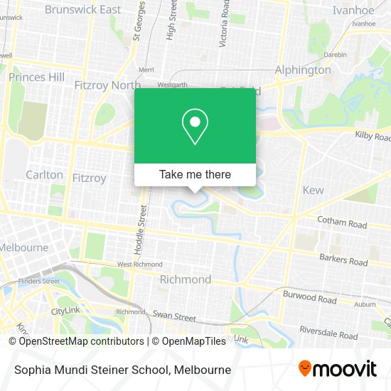 Sophia Mundi Steiner School map