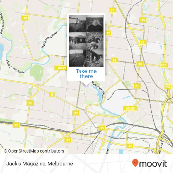 Mapa Jack's Magazine