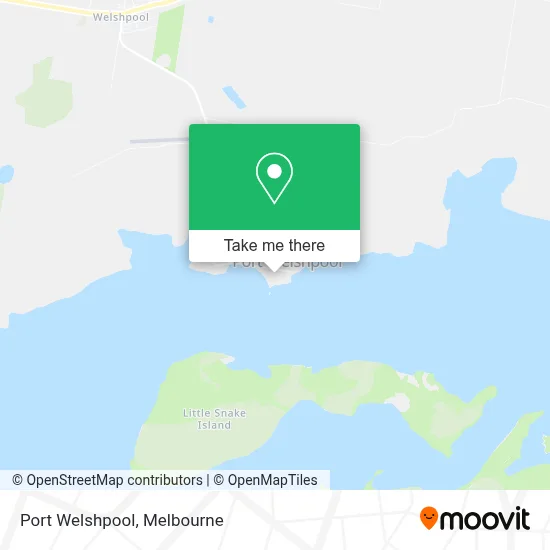 Mapa Port Welshpool