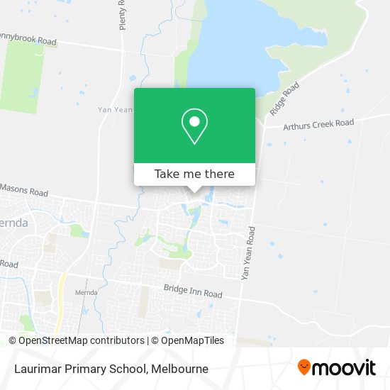 Laurimar Primary School map