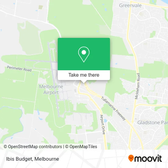 Ibis Budget map