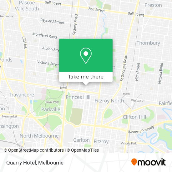 Quarry Hotel map