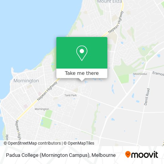 Padua College (Mornington Campus) map