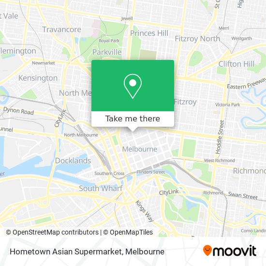 Hometown Asian Supermarket map