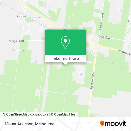 Mount Atkinson map
