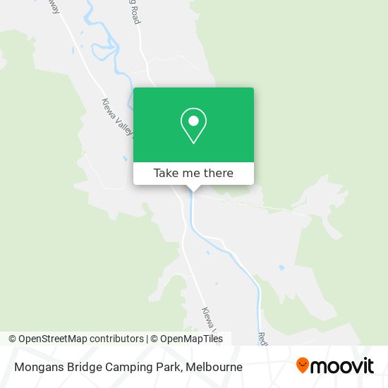 Mongans Bridge Camping Park map