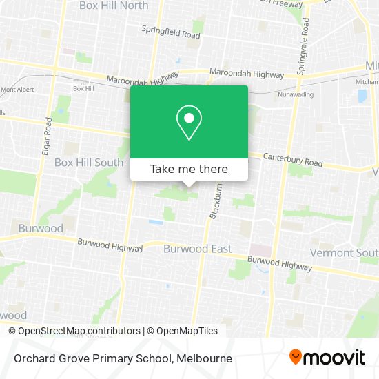 Orchard Grove Primary School map