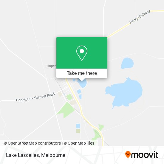 Lake Lascelles map