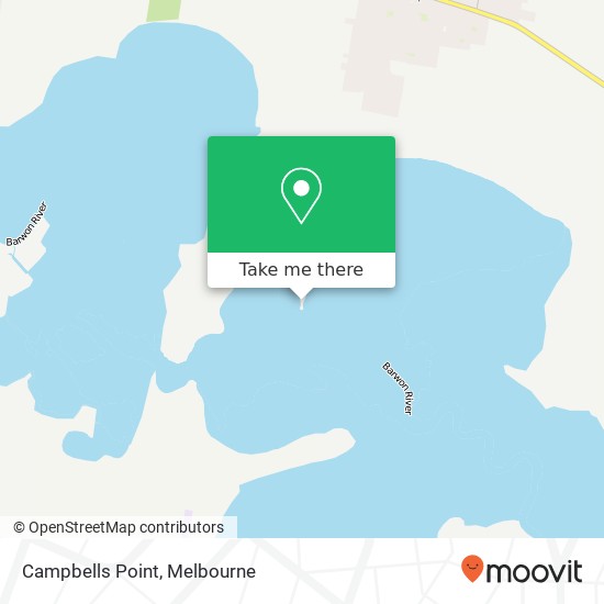 Campbells Point map