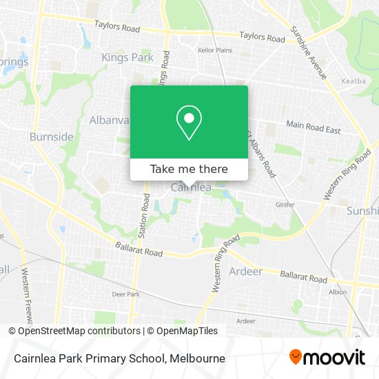 Cairnlea Park Primary School map