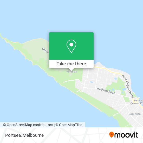 Portsea map