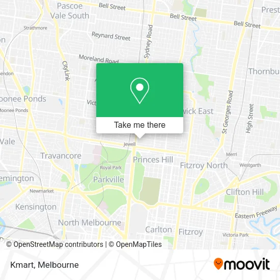 Kmart map
