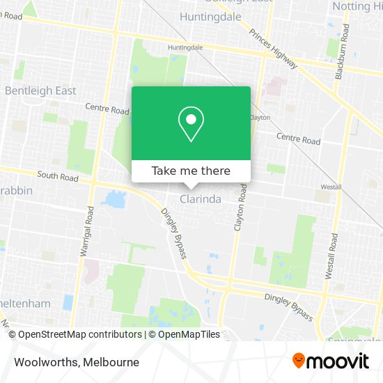 Woolworths map