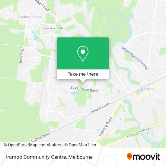 Iramoo Community Centre map