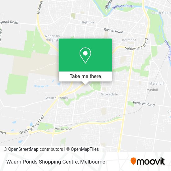 Waurn Ponds Shopping Centre map